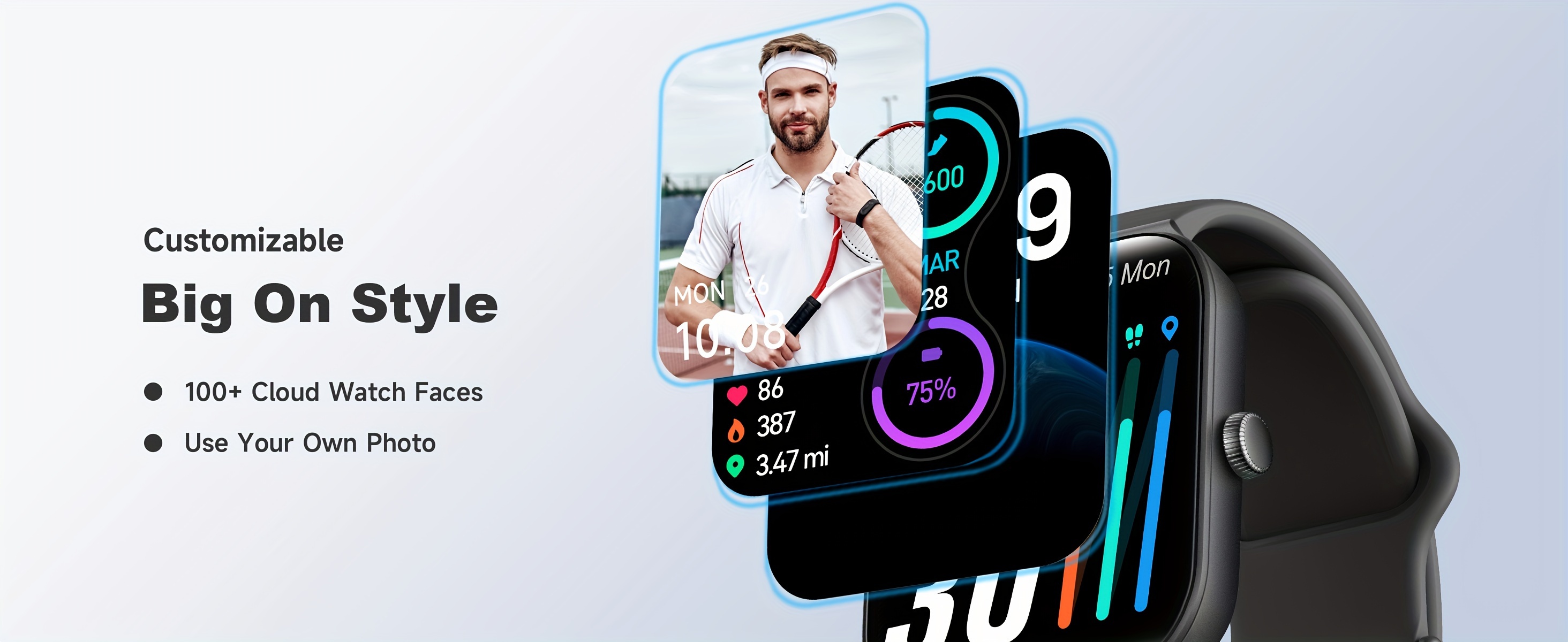 [Smart Watch] TOOBUR Smart Watch | 1.95