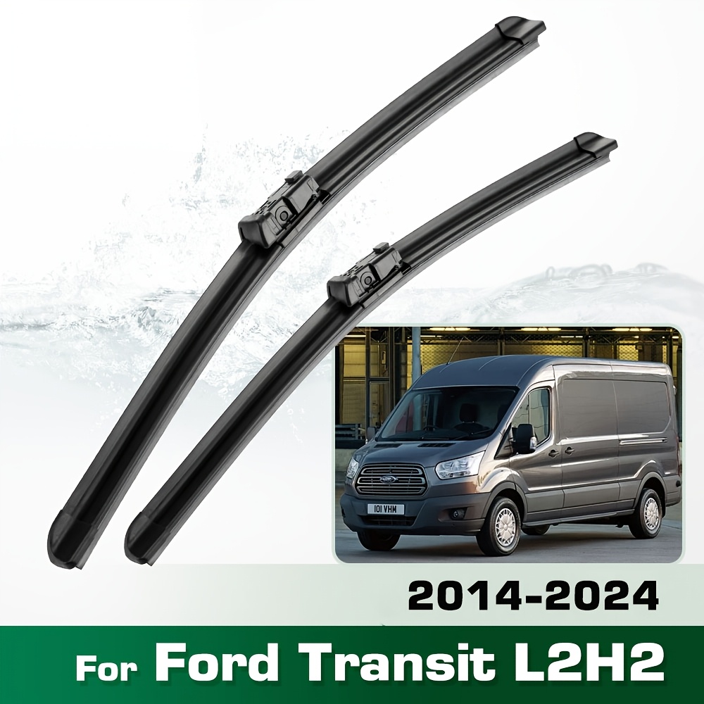 TEMU Wiper Lhd Front Wiper Blades For Ford Transit L2h2 2014 - 2024 Windshield Windscreen Window Car Rain Brushes 30