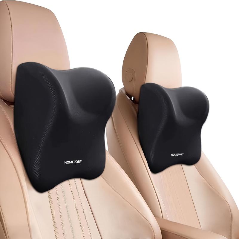 2 Pack Neck Pillow, Enhance Your Driving , Memory Foam Travel Neck Pillow, With Breathable Removable Cover, Comfortable Ergonomic And Neck