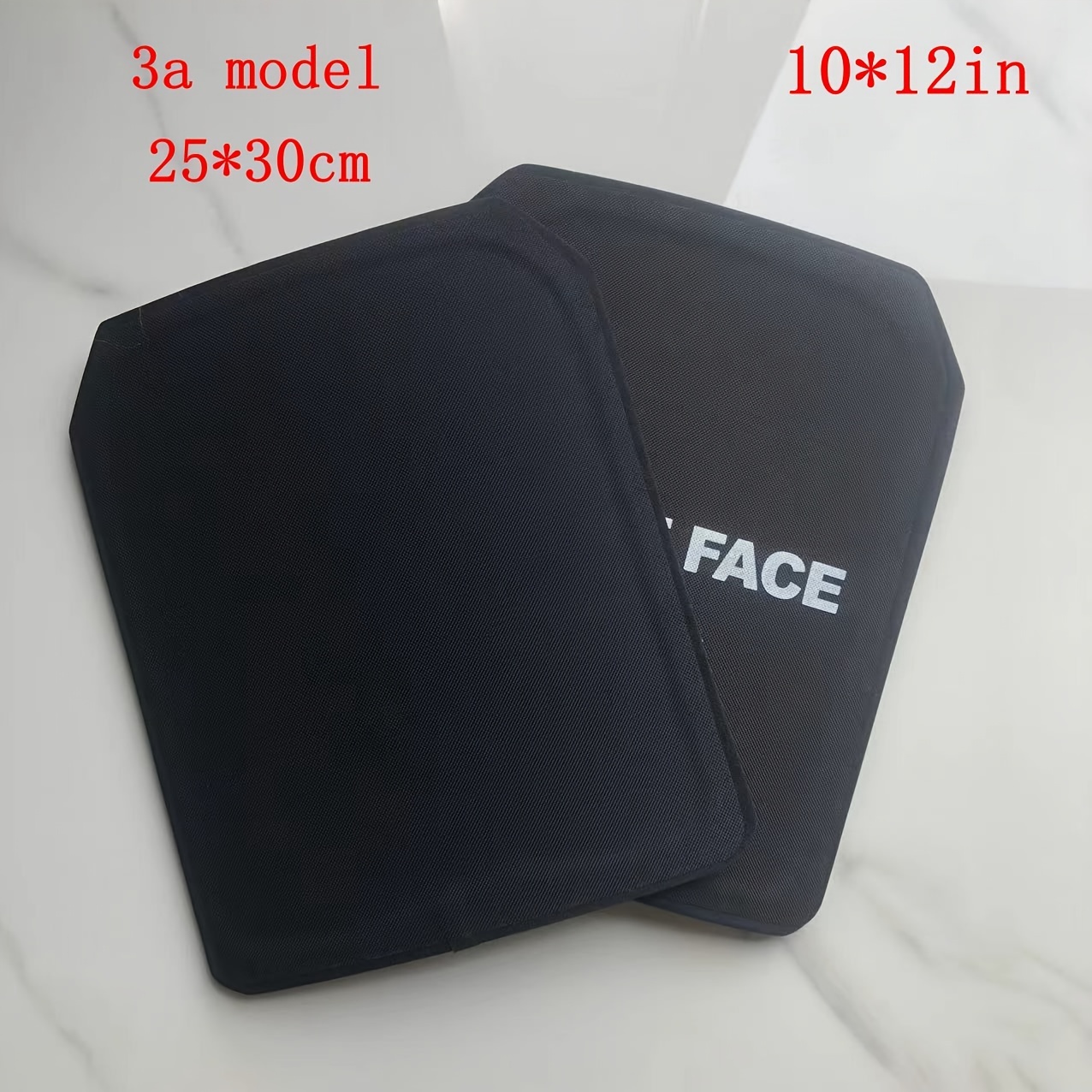 

1pc Suede Fabric Hard Plate - 10x12" Impact-resistant Vest Panel For , Fits 357.44mag.45acp - Ideal For Running & Outdoor Activities