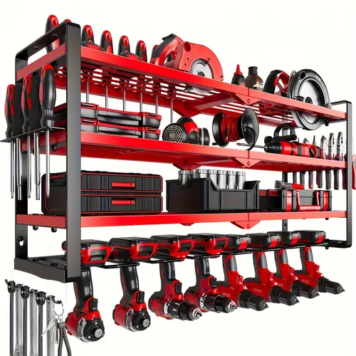 Pipe Rack Tier Layout racks for garage sold on Temu United States