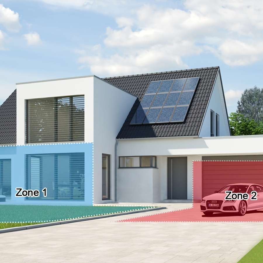 Cámaras Inalámbricas para Exteriores de ANRAN con Energía Solar, Resolución de 3MP para Detalles, Foco para Visión Nocturna, Incorporación Eficiente del Panel Solar, Tecnología de Detección Humana PIR, Control PTZ de Giro de 355° y Inclinación de 90°, Diálogo de Audio Bidireccional