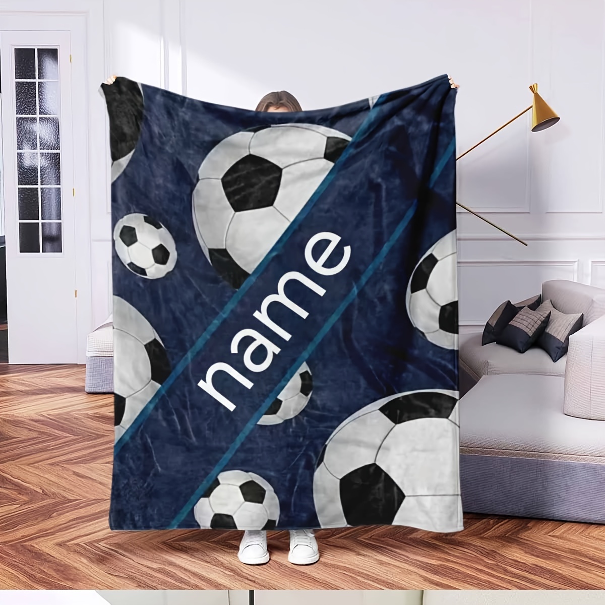 

Customizable Blanket - , Hypoallergenic, Tear-, For Sofa, Bed, , Camping, - , , All-, -stain, -, Knitted , , Polyester , Polyester Lining, 200-250g