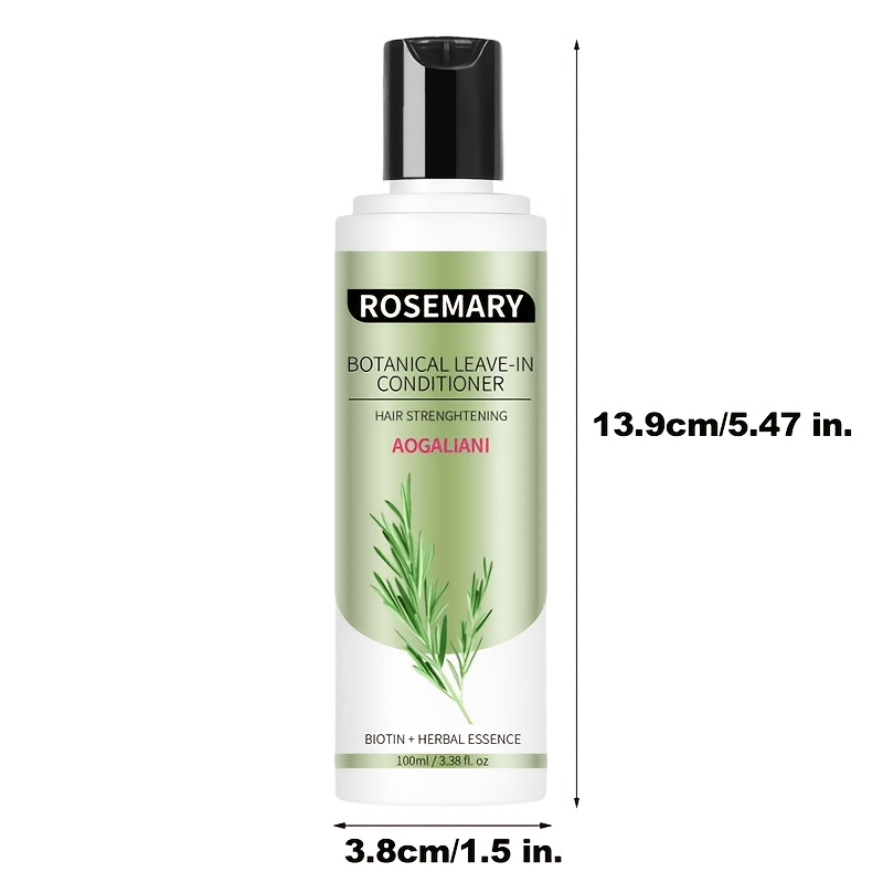 rosemary hair conditioner enriched with rosemary ginger biotin keratin argan oil   oil control unisex for all hair types suitable for dry hair deep moisturizing hair conditioner sleek haircare   ingredients Product details 5
