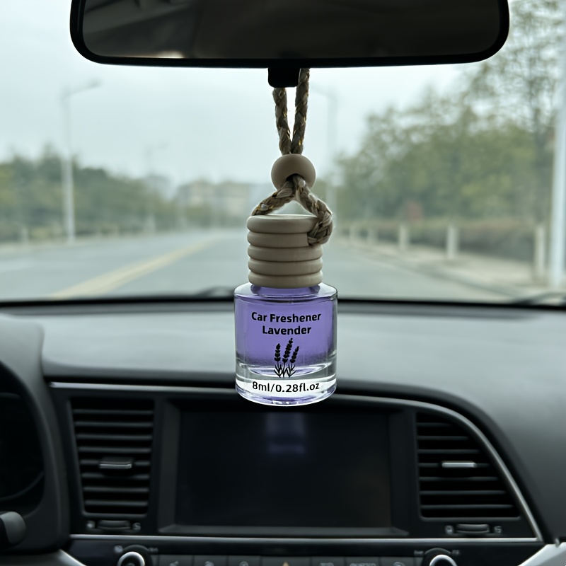 Lavender-scented Hanging Diffuser - Car Air Freshener With A Lasting Fragrance For Over , Without Battery