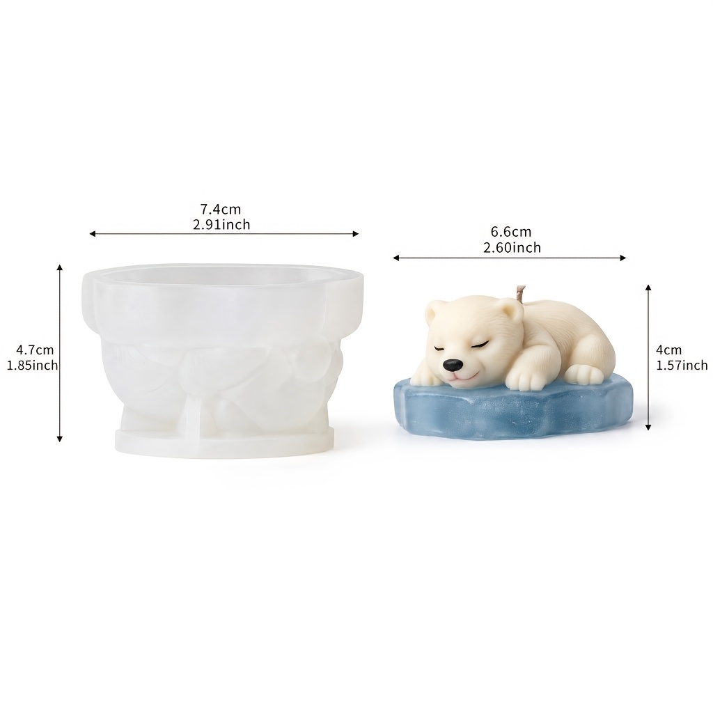 TEMU Moule à savon , Moule en silicone , Moule en silicone Animal , Moule à bougie Animal, Base en roche Moule en silicone , Moule à verser savon ,