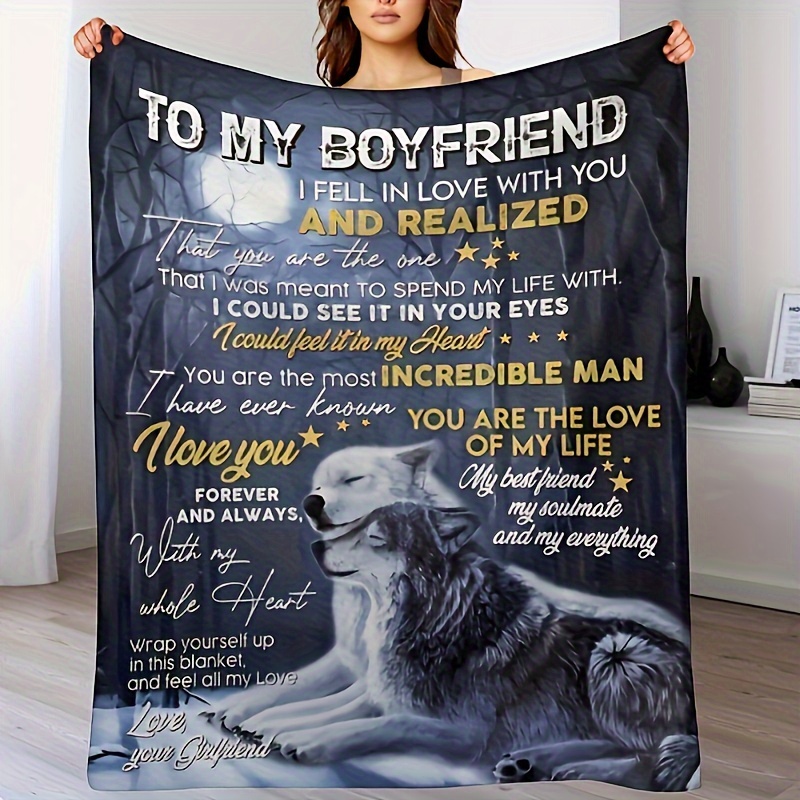 

Fleece Blanket For - , /, , For Camping - & Wolf , 1