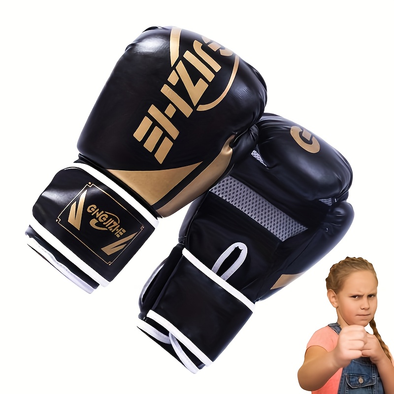 Premium Training Gloves - Heavy-Duty Martial Arts, Boxing, Weightlifting Gloves with Pull-On Closure, Non-Slip Grip & Cushioned Protection - Reinforced Padding for Impact Sports, Gym Workouts, Combat Sports - Durable Athletic Gloves for Men & Women