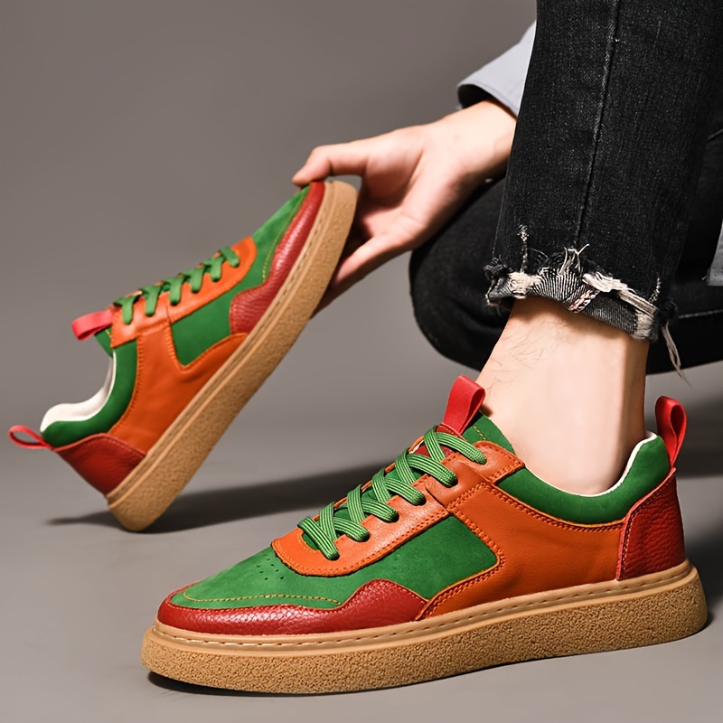 Zapatillas de skate casuales para hombre de la marca FCSHOU, zapatillas de skate transpirables, a la moda y de tendencia