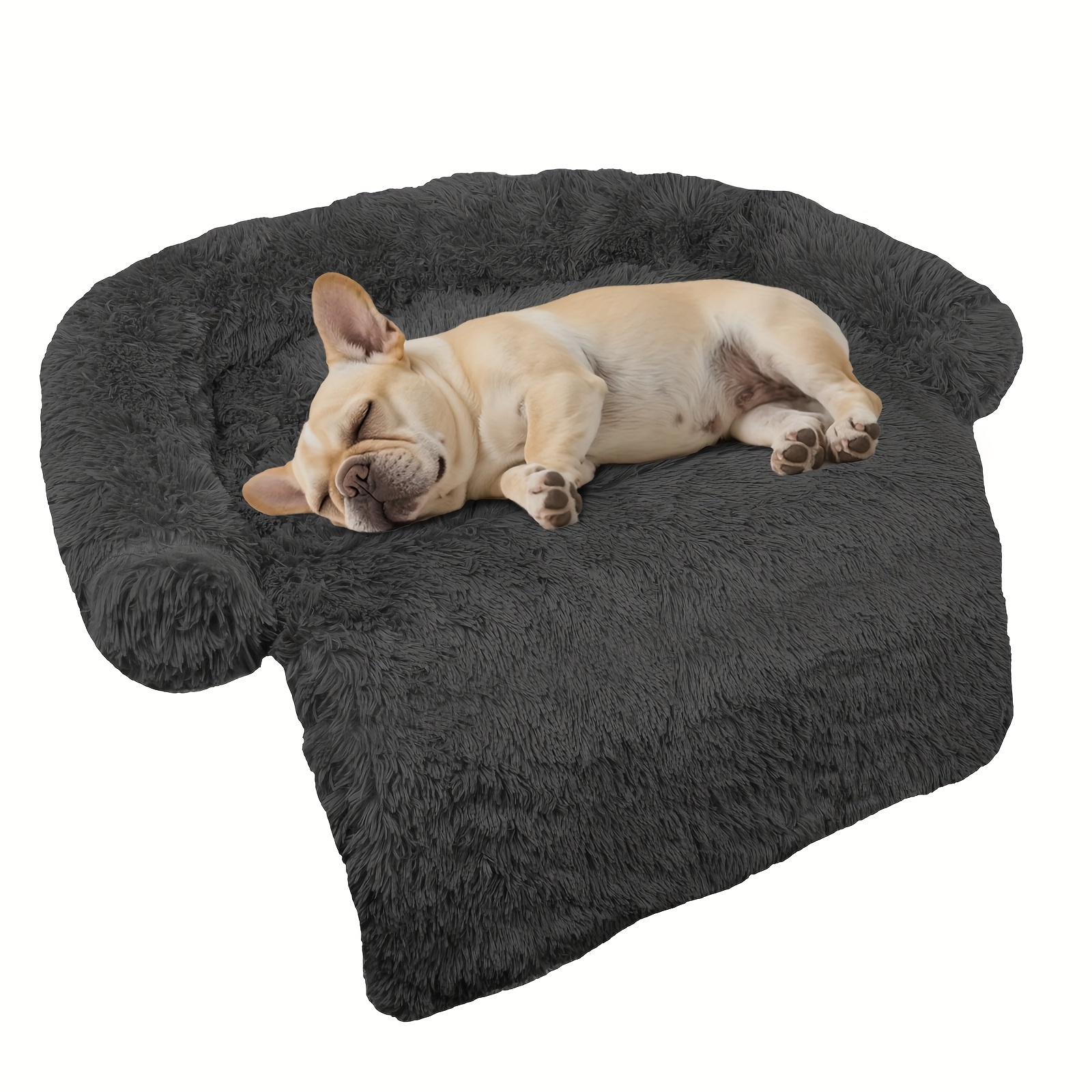 Bed: Plush Orthopedic Mat With Secure Non-slip Bottom, Removable Washable Cover & Practical Carry Handles - Versatile Sofa Bed For Indoor/outdoor Use