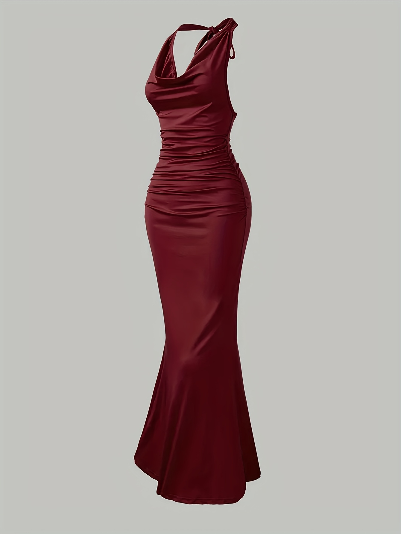 slim fit dress slacks Fiesta Halter Maxi Dress