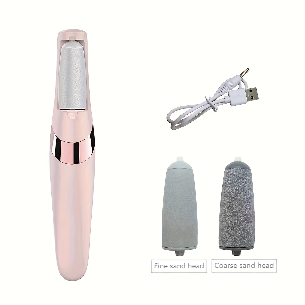 TEMU Usb Charging Electric Foot Remover, Foot Care, Exfoliating Tool