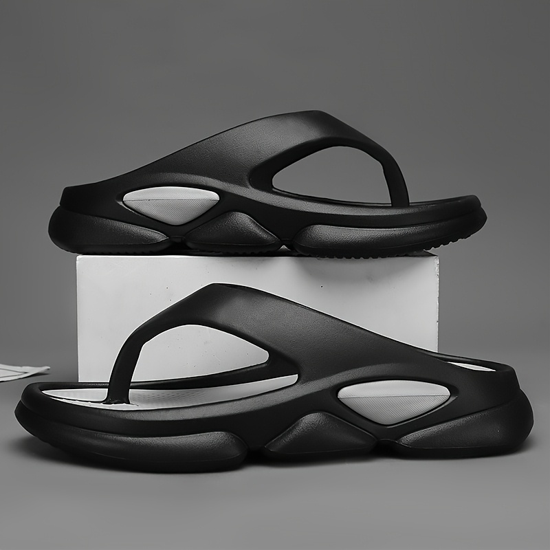 mens summer breathable cut out slide sandals     cover upper fabric inner sole round toe   home casual wear breathable sandals minimalist slippers synthetic cover sandal Product details 2