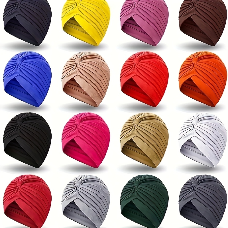 

Yaomiao 16- Polyester Turban For Women, , , All