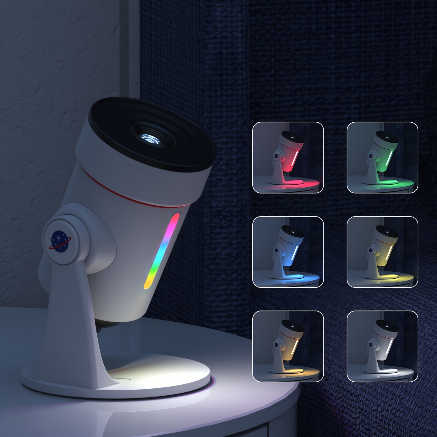 10 in 1 star   planetarium   projector with timer function portable and adjustable 7 rgb colors night light usb interface electronic lamp starry sky projector for bedroom aurora projector night light projector for game room home theater ceiling room decoration bedroom full of starry   aurora projector with solar system for bedroom ceiling starry sky night light night light decor starry sky effect adjustable light   projector details 4