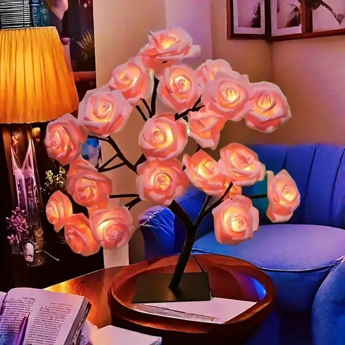 led lights cute artificial flower lights romantic room decoration for party birthday wedding room decoration
