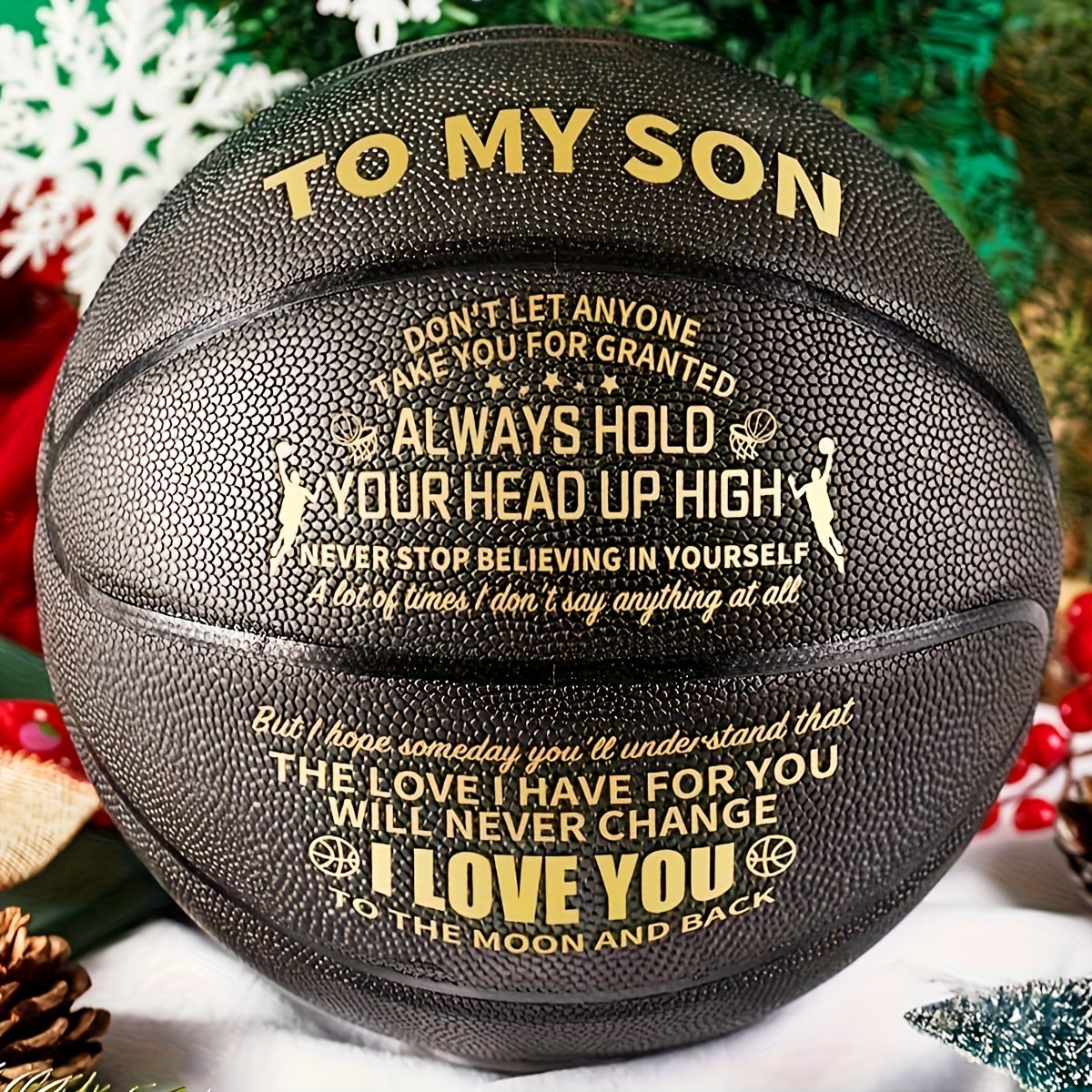 

1pc International Standard Size Basketball With Pump - Perfect Gift For