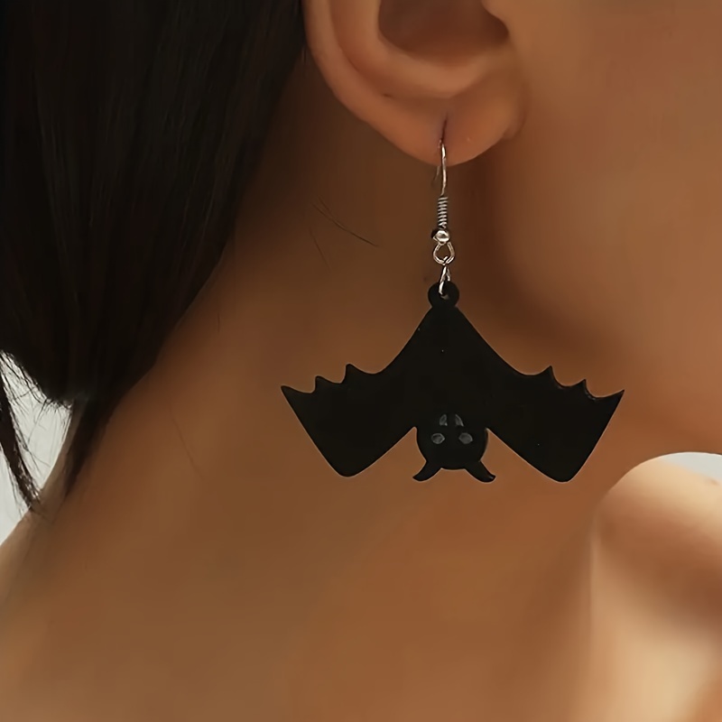 

Gothic Acrylic Earrings - 1 Pair, Perfect Accessory & Creative Gift For Women