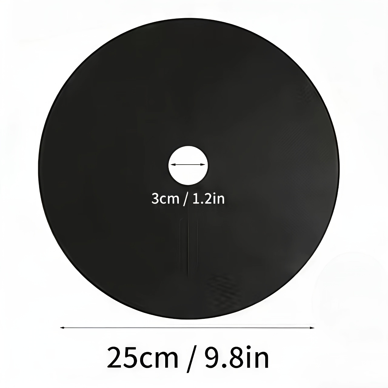 TEMU 5-pack Or 10-pack Circular Weed Control Fabric, Gardening For Trees With Circulation And Moisture , Non-woven Fabric Cover For Circulation, Cold