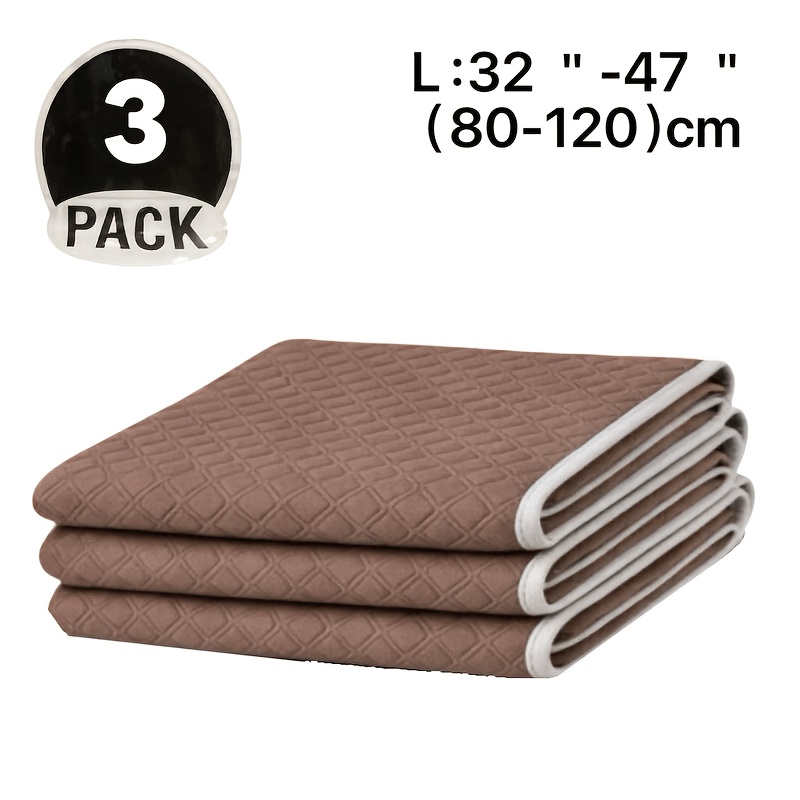 TEMU Protège-matelas sous-couche lavable avec surface douce et antidérapantes au dos pour en place une retourné. Convient pour les sous-couches pour