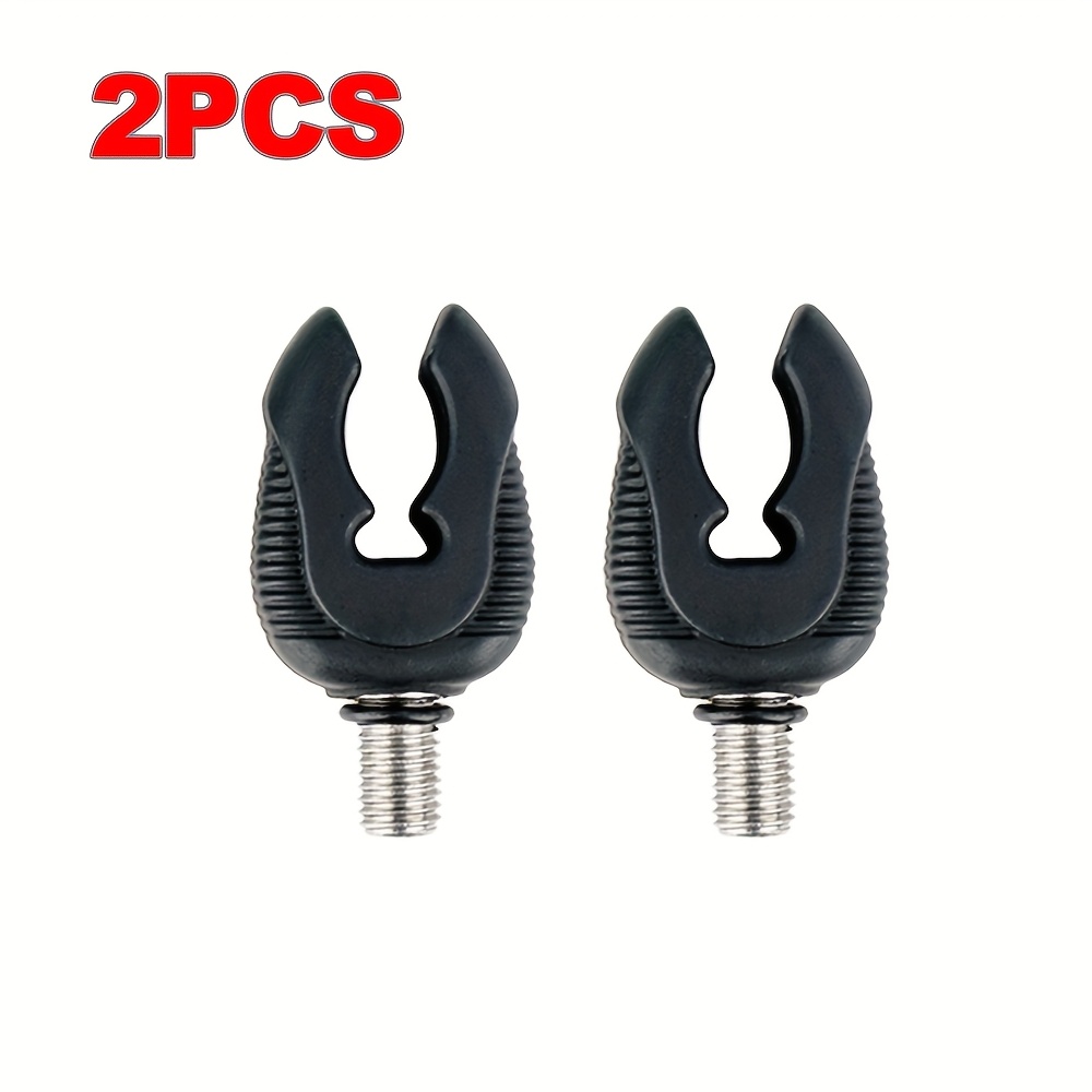 Image of 2pcs Rubber Fishing Rod Rest Rest Head Gripper Grips Fishing Rod Holder Fishing Tackle Tools