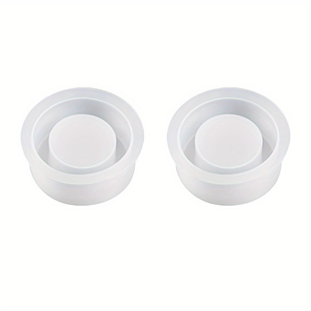 Image of Pack Of 2 Silicone Moulds, Resin Silicone Mold, Candle Holder, Concrete Candle Holder, Single Holes, Candle Holder, Casting Mould, Diy Cement Candle Holder For Candle Holder, Art, Home Decoration