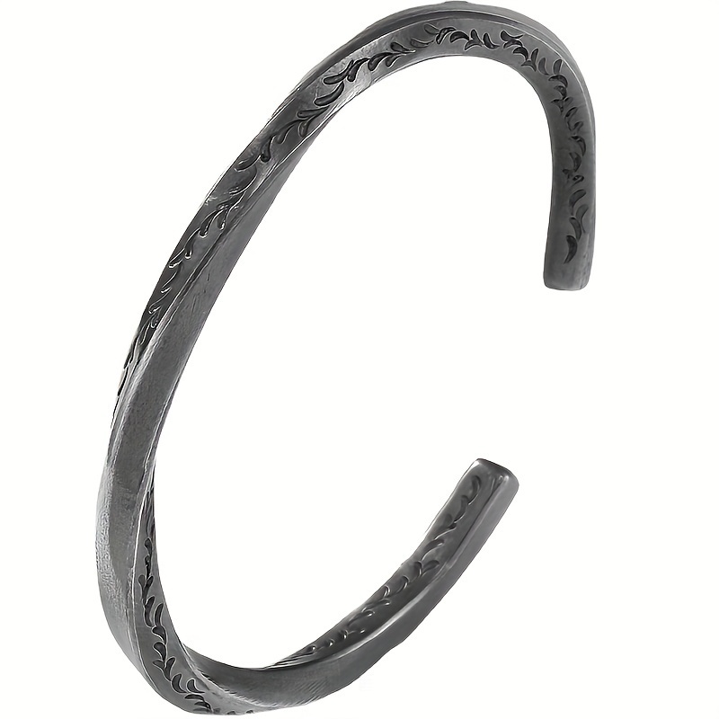 Moda Guapo Nuevo Brazalete Vikingo Abierto Para Hombres Moda - Temu