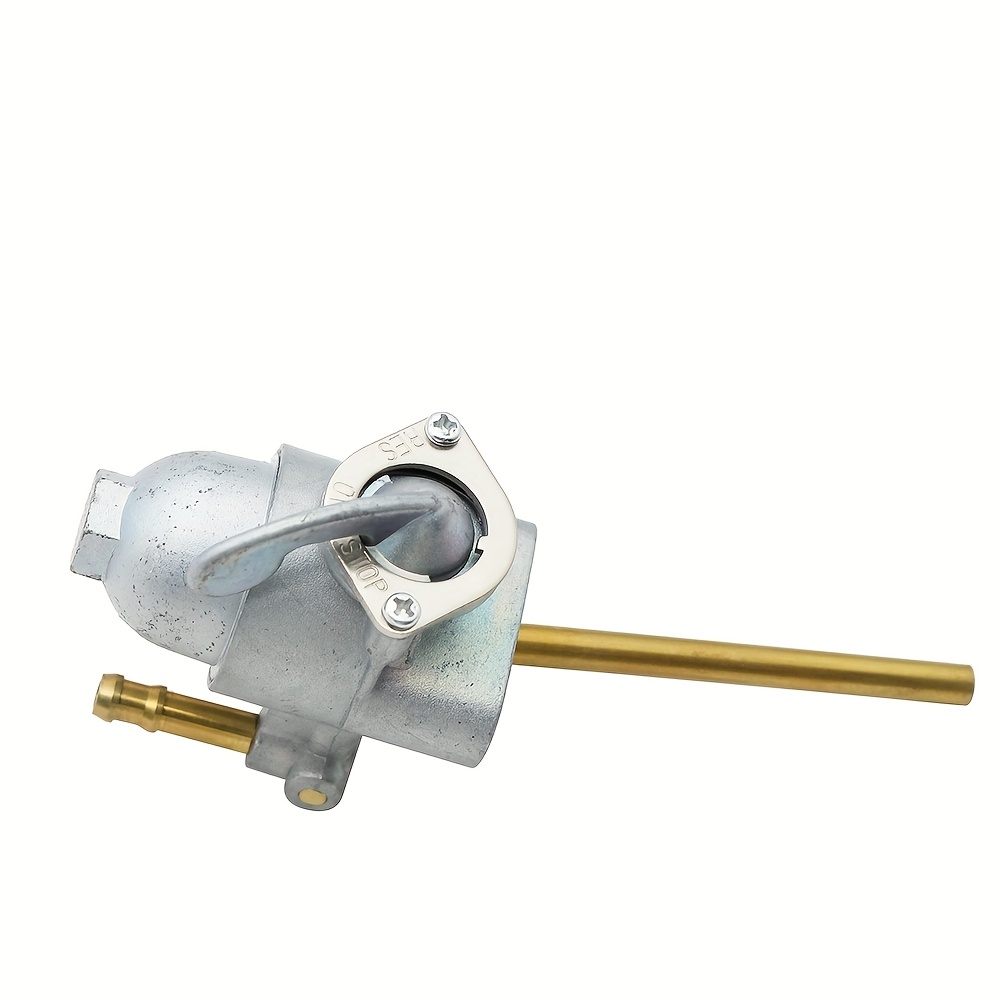 TEMU Genuine For Motorcycle Fuel Tank Switch Petcock Valve - 2-stroke 30mm X 1.2mm, Durable Metal Construction, Screw-on Installation For Cb350f,