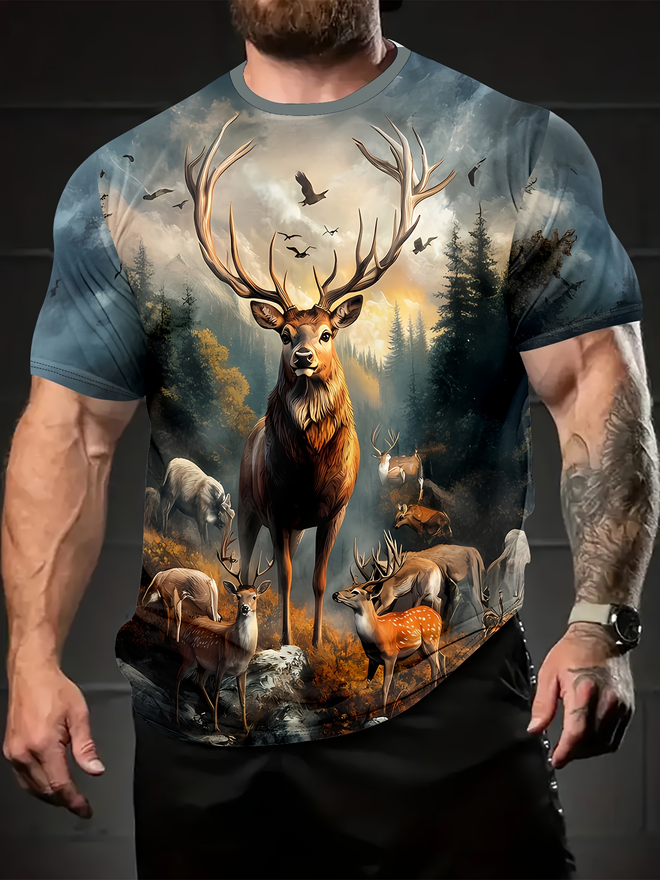 deer shirt sold on Temu Canada