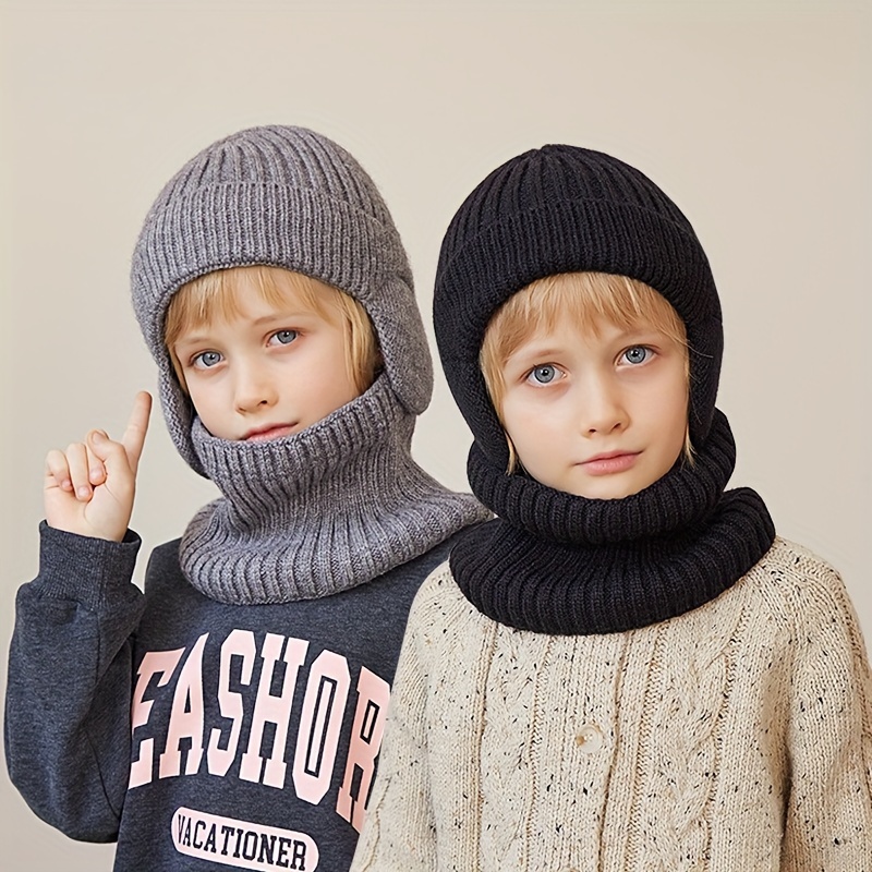 Wintermütze Für Kleinkinder Mit Bärenohren – Warm & Kuschelig Für Kalte Tage