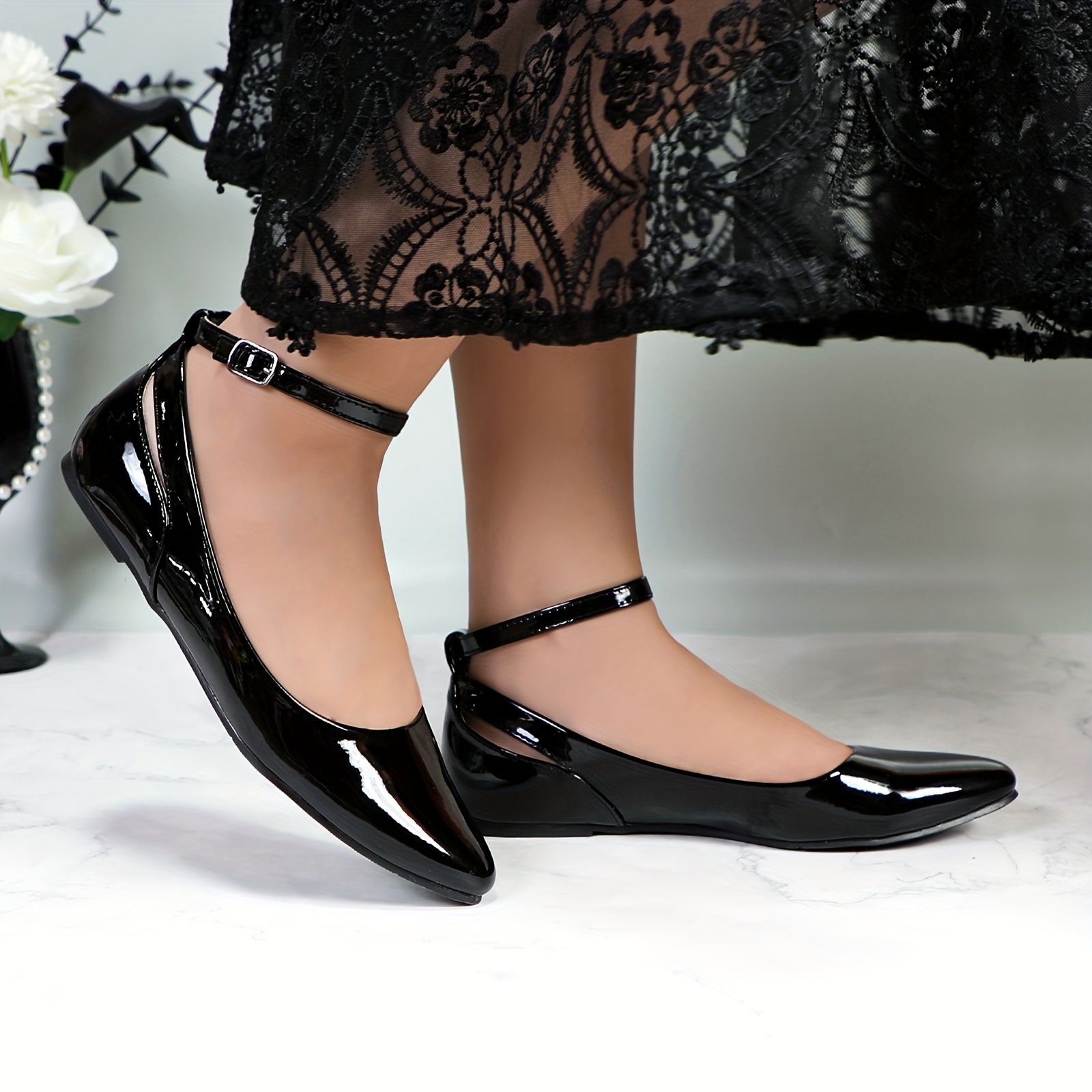 black dress flats for wedding Tawela pencil dress in black with pinstripes