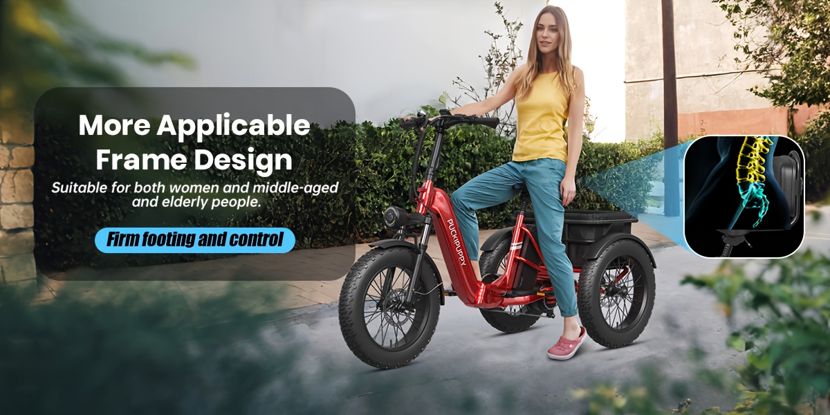 for adult rear high power brushless motor 19mph commuter e bike 48v 18ah cells battery pickup class 500 lb load   with 20 tire and large basket 60 miles range for city and   halloween gift   Product details 4