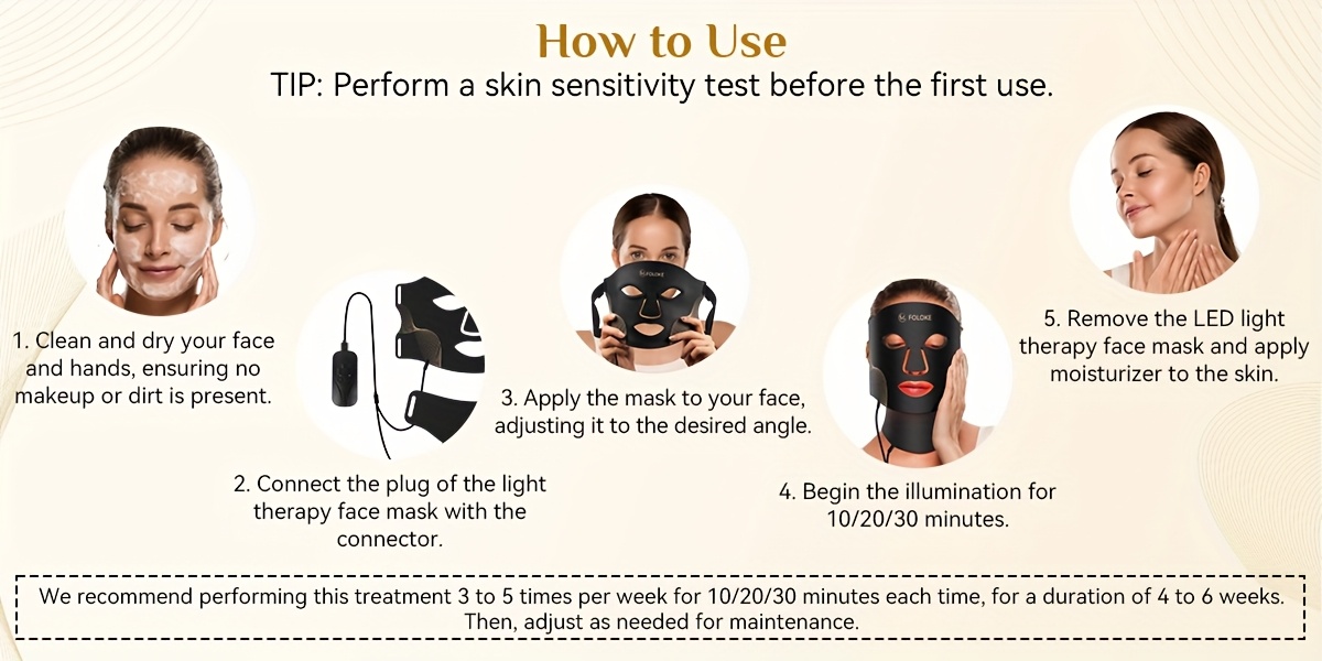 LED Facial & Neck Mask Benefits