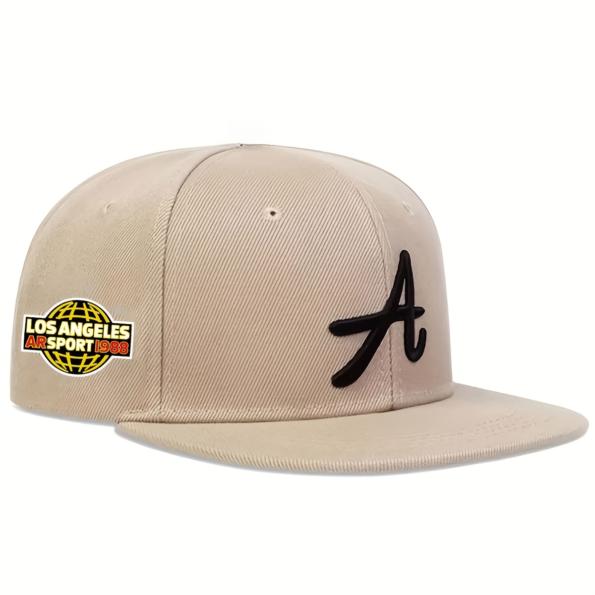 TEMU Unisex Hip-hop Hard-cap Baseball Hat- Duckbill Design For , Suitable For Casual Wear, Urban Fashion, And Outdoor Activities- Adjustable Cap,