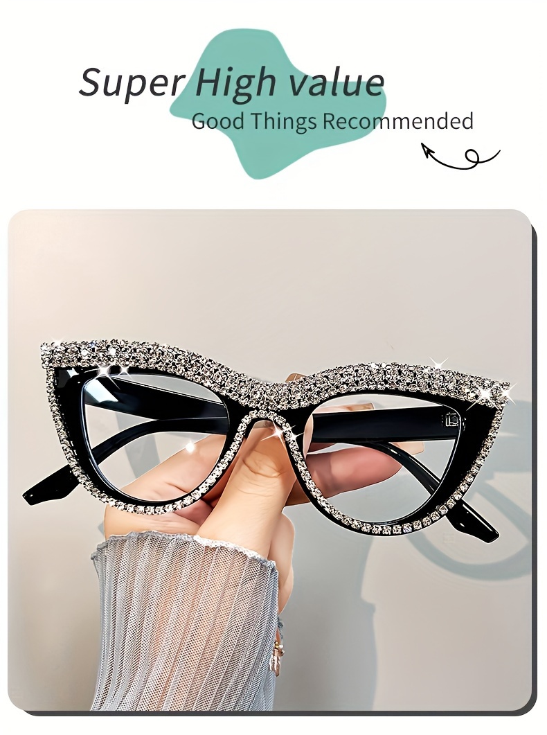 2 pack elegant cat   glasses for women with   decor fashionable 1 0 to 4 0 for reading and writing Product details 2