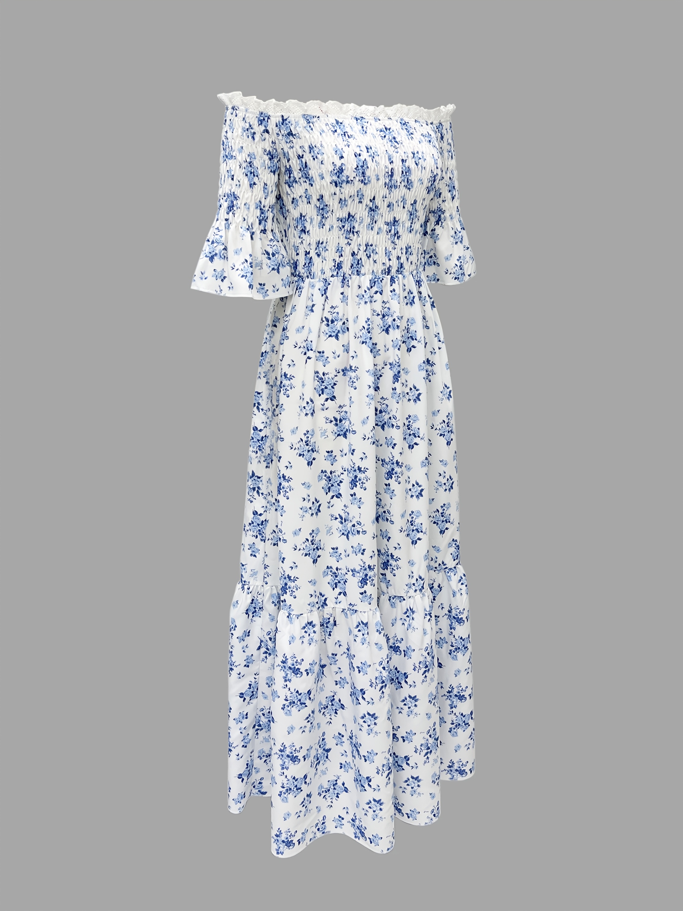 sachin and babi light blue dress Long Sleeve Maxi Floral Dresses | Floral Maxi Dresses with Sleeves main image 0