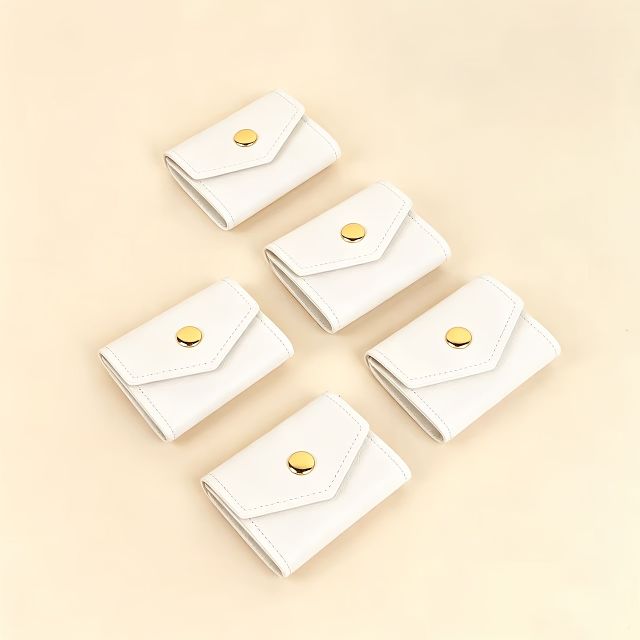 TEMU 5 pezzi Mini Sacchetti Porta Gioielli, Sacchetti da Viaggio per Gioielli, Sacchetti Portatili per la Conservazione, Orecchini, Braccialetti,
