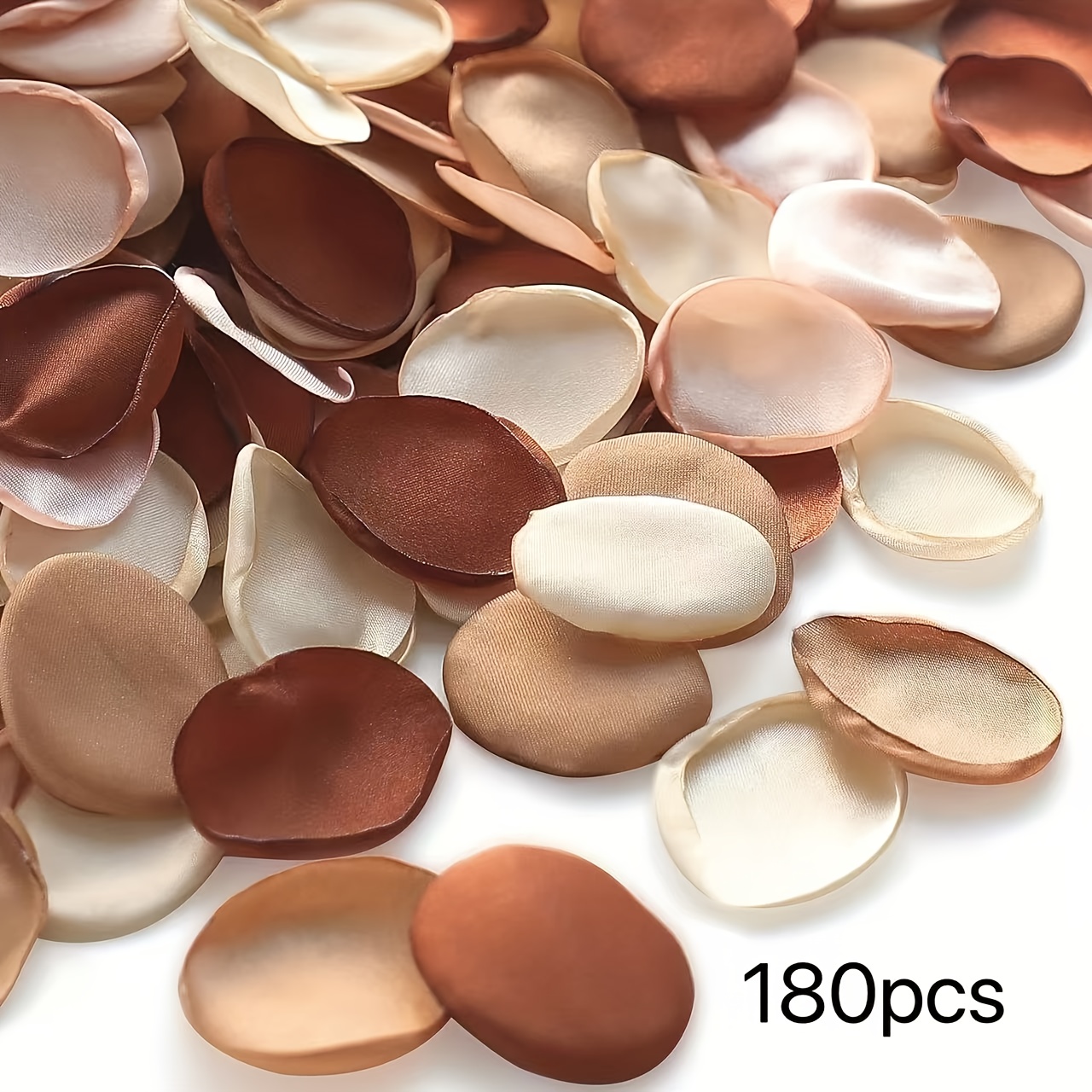 TEMU Petals For Weddings, In Packs Of 180 Or 360, Perfect For Baskets, Aisle Decoration, Table Centerpieces, Party Confetti, Bridal Showers, And