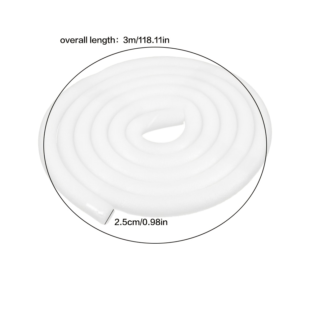 Image of 1 Roll Non-slip Sofa Cover Foam Strip - Soft, Stretchable, And Durable Filling Material For Sofa Covers, Measuring 118.11x0.98 Inches, Perfect For Securing Sofa Covers