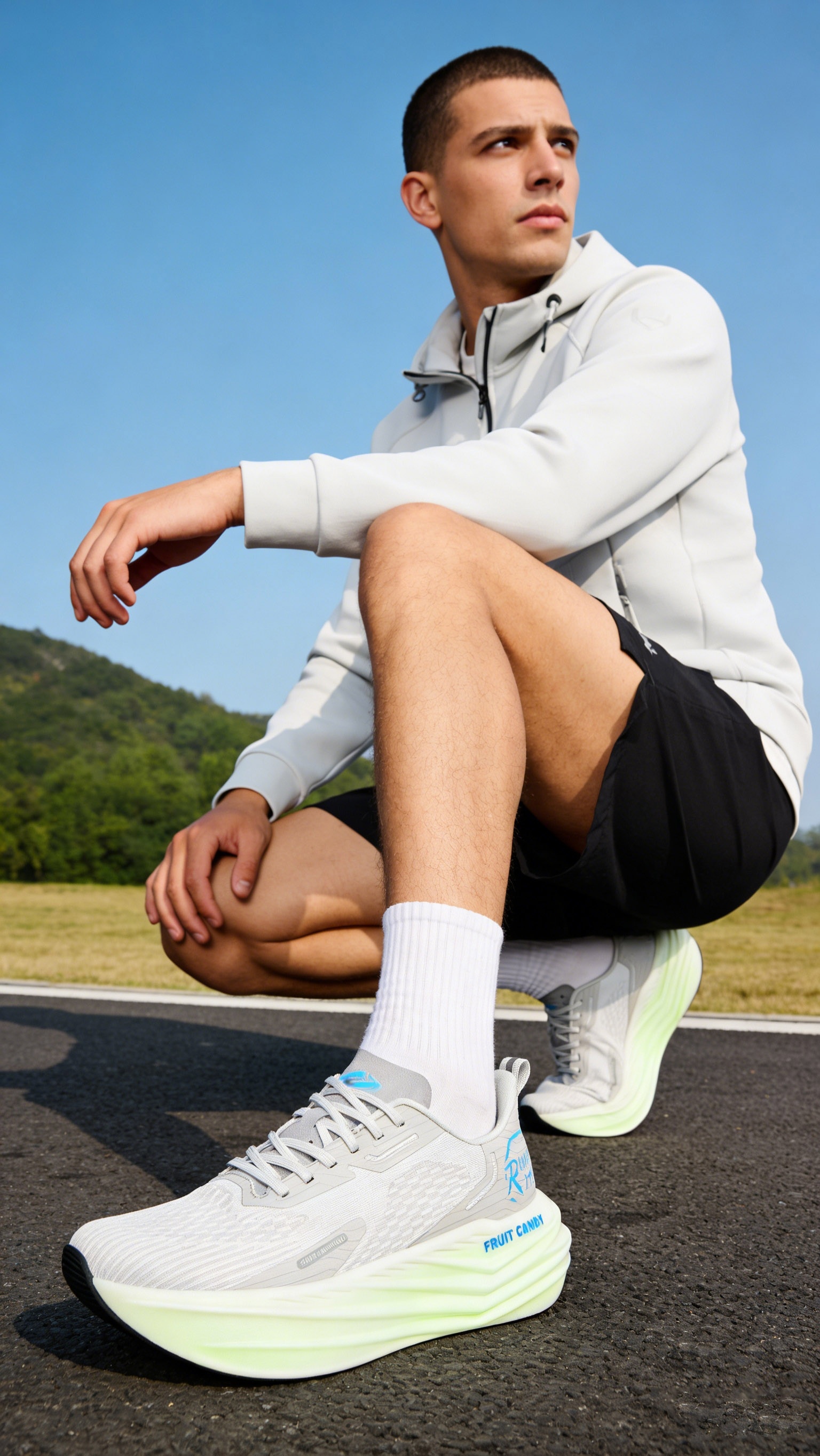 [Sneakers] NHOT Men'S Outdoor Trail Running Shoes Are Breathable, Shock-Absorbing, Lightweight, And Feature a Soft Sole, Making Them Suitable for Training, Casual Wear, And Hiking for Couples, Perfect for Fitness And Running