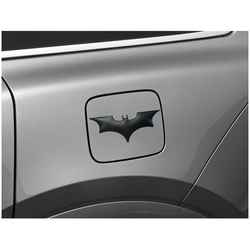 TEMU Batplane Emblem From The League - 3d Batman Metal Badge, Accessory For Car Exterior
