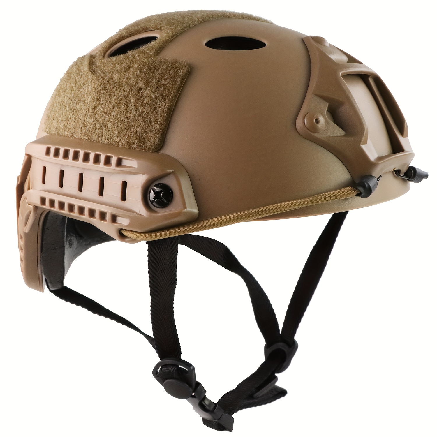 paper box   helmet quick pj style with nvg mount and side rails suitable for   real cs pilots rock climbing forestry cave exploration protective helmet