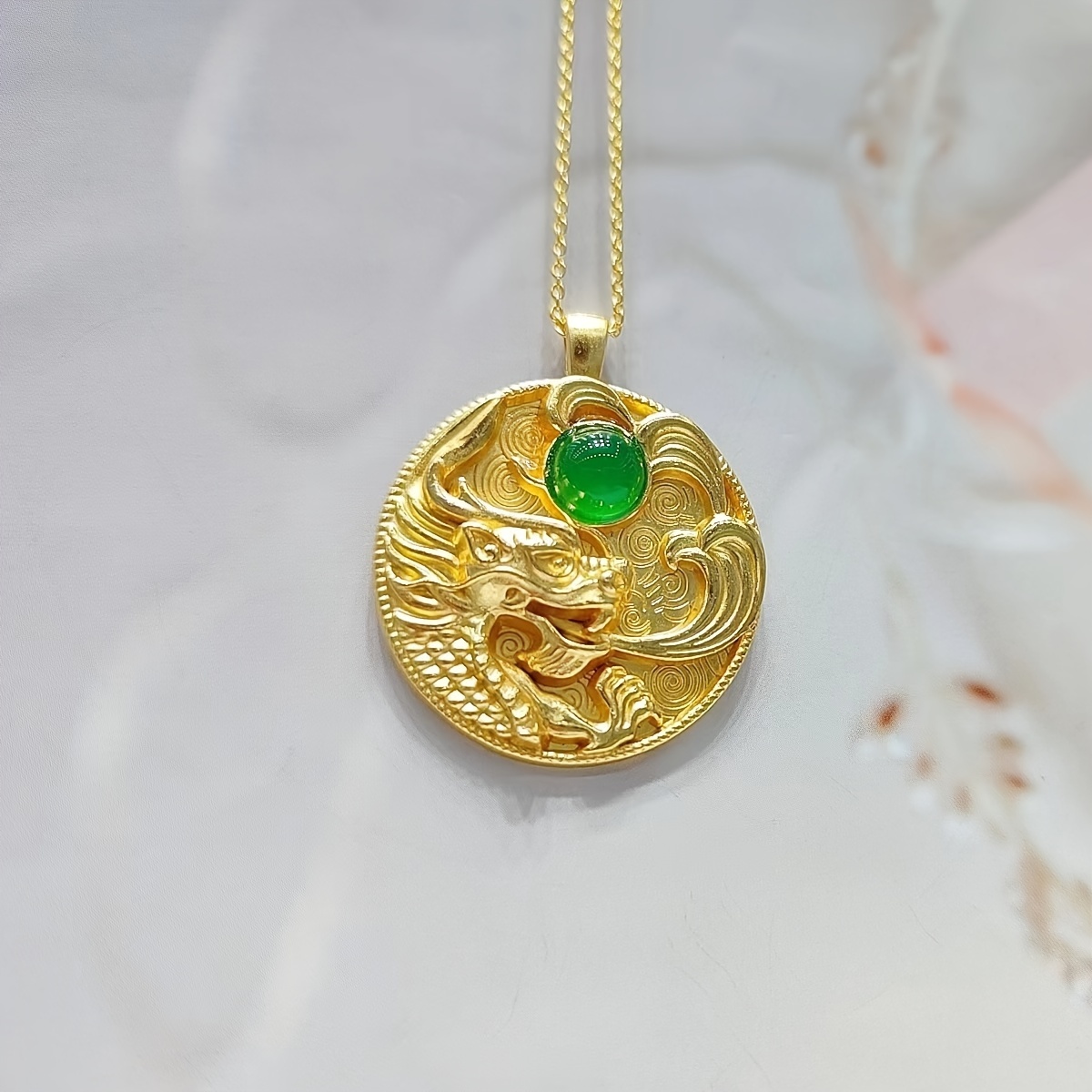 Good Jade Chinese medallion