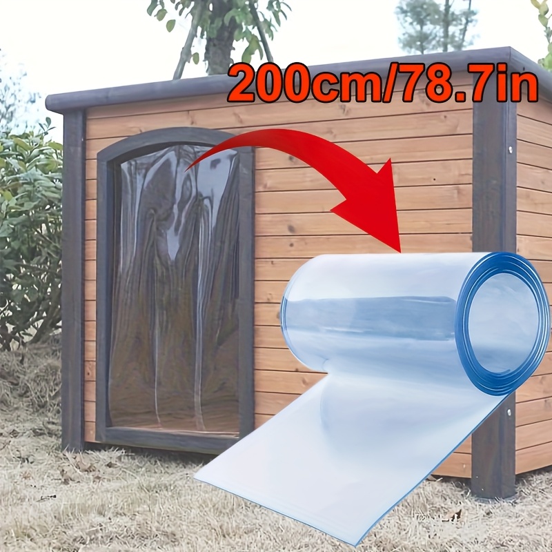 Transparente PVC-Schutzplane Mit Ösen – Wasserdi Produktbild-Vorschau 2