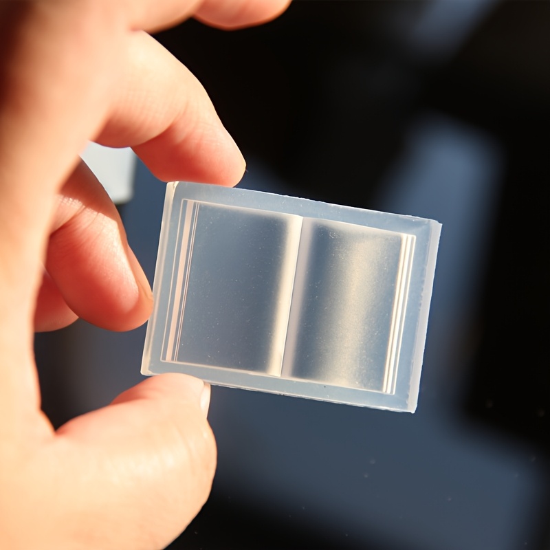 E-shop 3D Buch-Tropfenkleberform, Hochtransparente Seitenblatt-Silikonform für Mini-Bücher und Harzkunsthandwerk