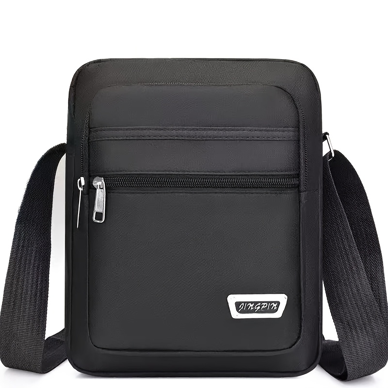 Autumn And Winter Men's Crossbody Bag, Korean Style Casual, Large Capacity, , Single Shoulder, Diagonal Cross Bag, Men And Women, Business Wallet, Men's Crossbody Bag