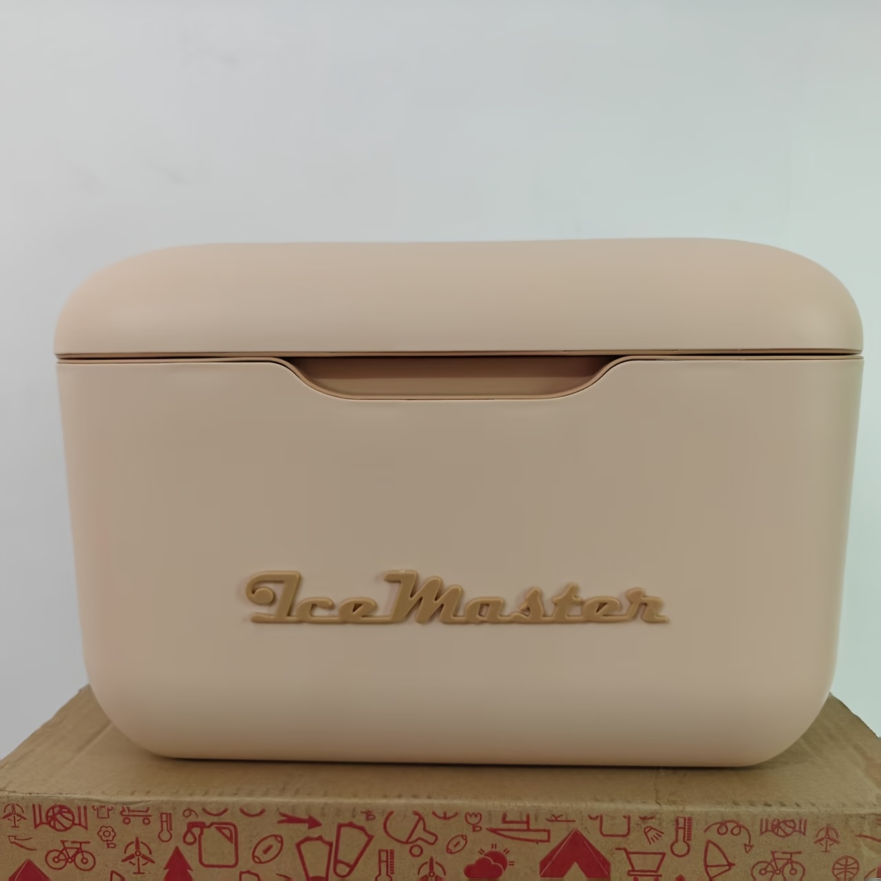 12QT Simple Candy Style Outdoor Camping Cooler Box for Camping Fishing Refrigerator Not Food Contact