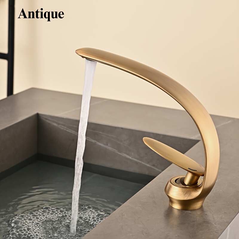 1 szt. Biały kran Kreatywny uchwyt galwaniczny Kuchnia Umywalka do łazienki Kran ciepłej i zimnej wody do basenu i do użytku zawodowego Instrukcja pływania i korzystanie z hotelu