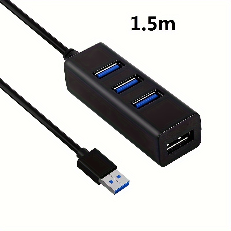 3/4 Puertos 2.0 3.0 Usb Hub Splitter Alta Velocidad - Temu