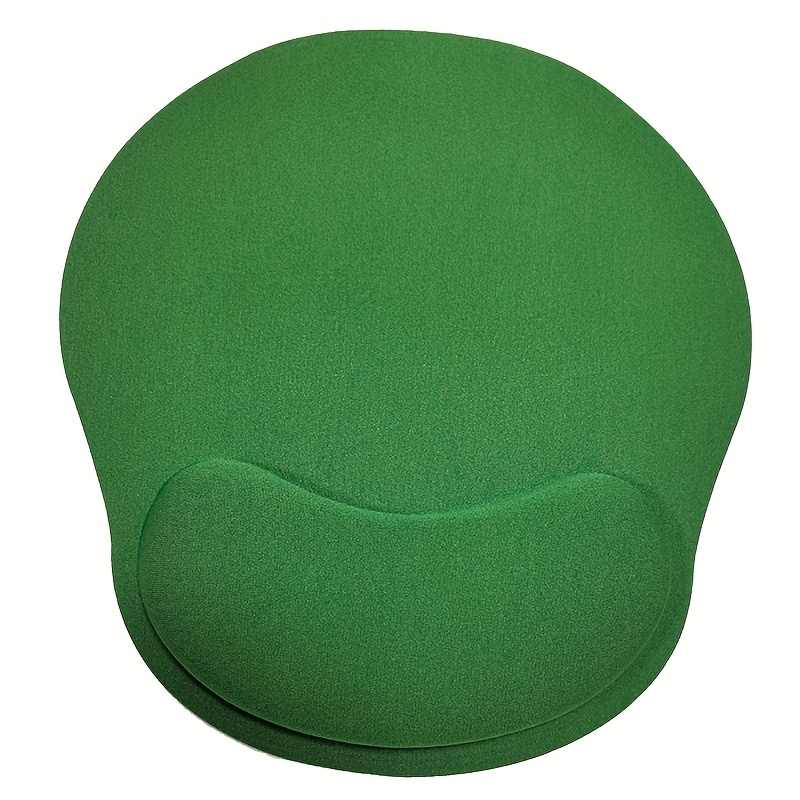 Round Wrist Support Mouse Pad with EVA Memory Foam